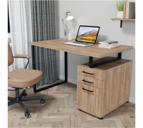 Стол письменный "Тенна" - стиль лофт