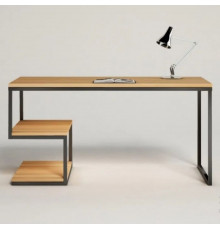 Стол письменный в стиле MSMLOFT, каркас металлический.