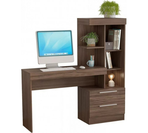 Стол письменный с библиотекой – 131×37×137 см.