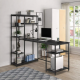 Письменный стол MSMLOFT с полками — 160×75× (60–90) см