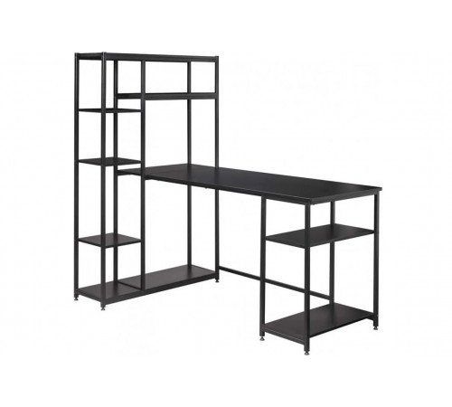 Письменный стол MSMLOFT с полками — 160×75× (60–90) см