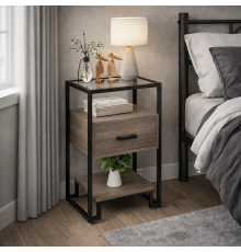 Столик с ящиком для хранения и 3 – ярусный