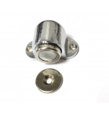 Стопор дверний магнітний 02 CP блискучий хром