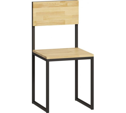 Стул обеденный «Бервин» — лофт, металл/ДСП