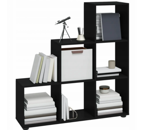 Ступенчатый книжный стеллаж