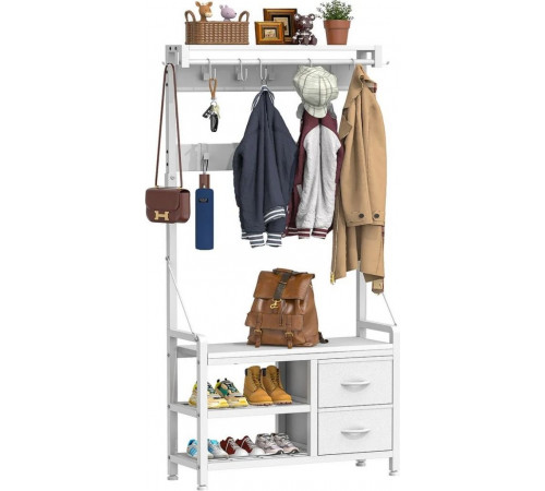 Стойка для прихожей со скамейкой