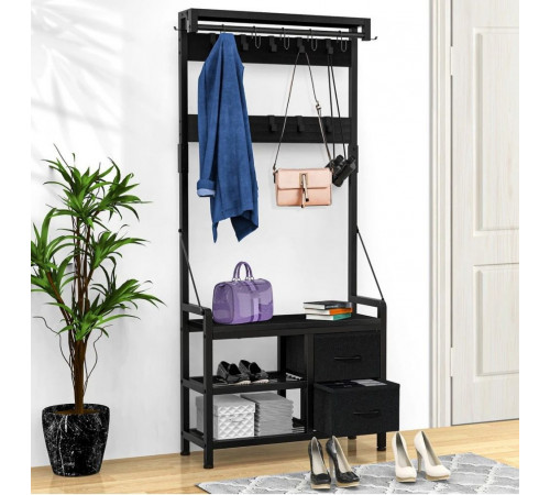 Стойка для прихожей со скамейкой