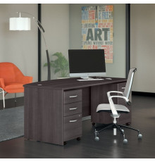 Стійка реєстрації Studio C Bow з мобільними тумбами