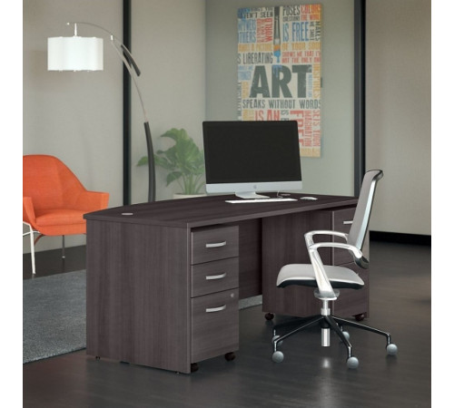 Стойка регистрации Studio C Bow с мобильными тумбами