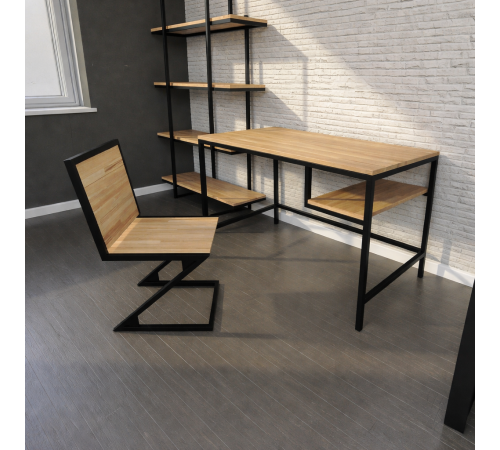 Стіл у стилі Loft  — 120 × 60 × 76 см