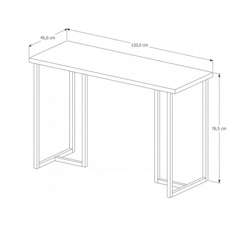 Стол Maali, дуб сонома
