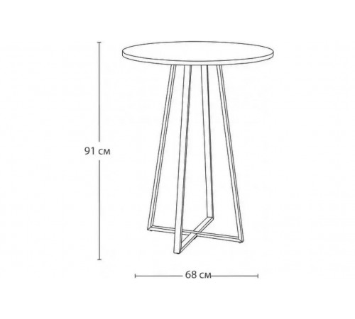 Стол Silver Orchid Pugo
