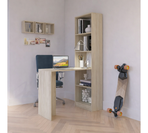 Вместительный стол, дуб сонома