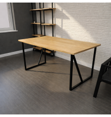 Стол в стиле MSMLOFT, каркас металлический.