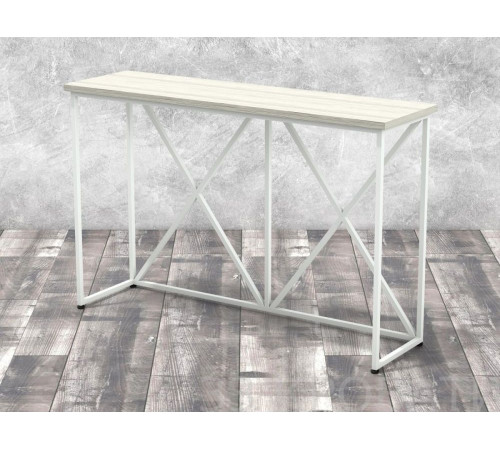 Барный стол Айсберг Белый/Белый