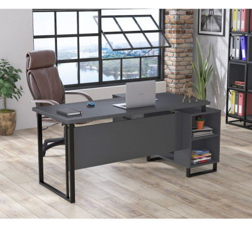 Стол руководителя Notarius, стиль лофт, MSMLOFT