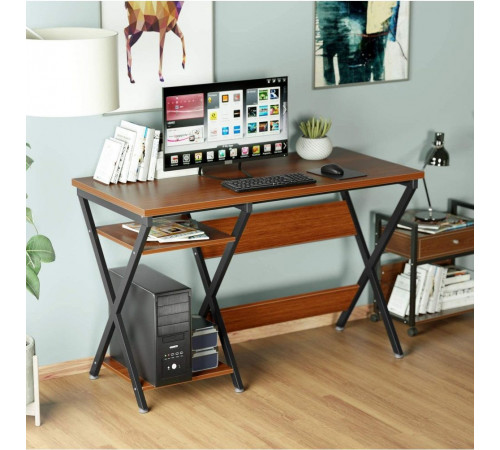 Стол компьютерный в стиле MSMLOFT (каркас металлический)