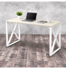 Стол листовой Айсберг 06 Белый/дуб MSMLOFT