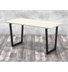 Стіл листовий Айсберг 08 чорний/білий MSMLOFT