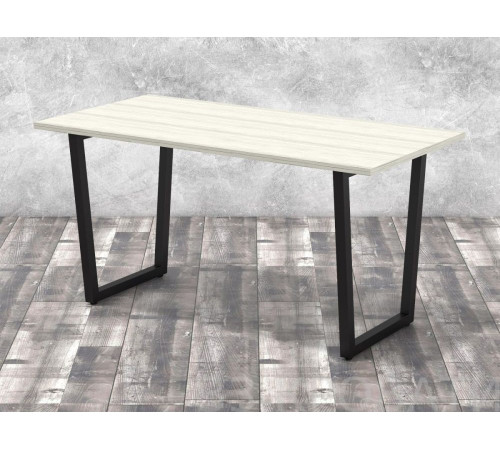 Письменный стол Айсберг Loft-08 черный/белый — MSM Loft