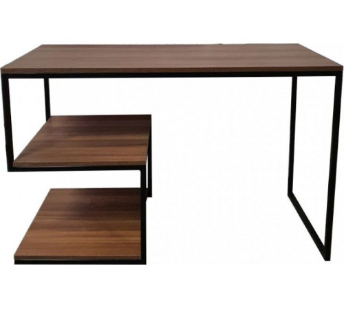 Письменный стол в стиле MSMLOFT, металлический каркас (120×60×75 см)