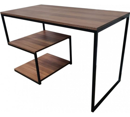 Письменный стол в стиле MSMLOFT, металлический каркас (120×60×75 см)