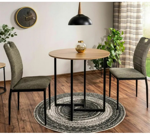 Стол на 5 человек 80×80 для гостиной