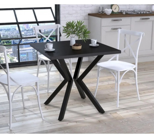Обеденный квадратный стол Кубра (80×75,2 см), MSMLOFT