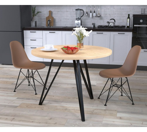 Стіл обідній Ліма D1000 — MSMLOFT (Ø100)