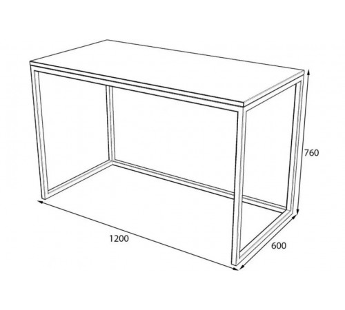 Стол офисный в стиле Loft