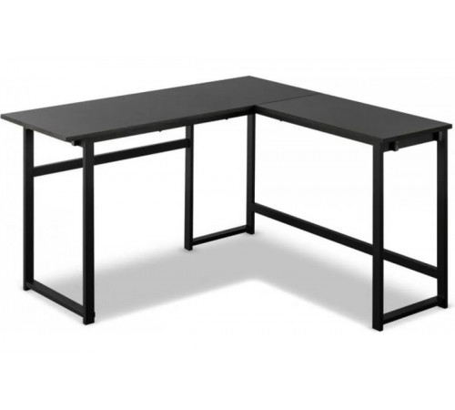 Стол письменный/компьютерный угловой MSMLOFT – 140×50×75 см, черный