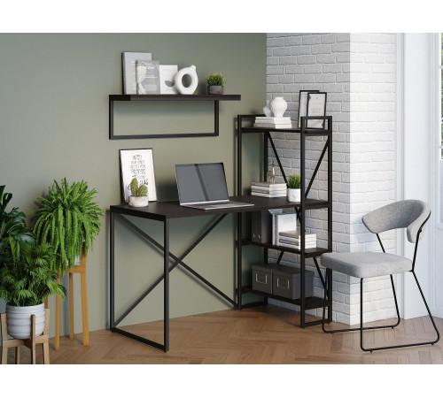 Стол письменный Мальборк Практик-П с полками