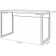 Письменный/компьютерный стол MSMLOFT – металлический каркас (120×60×75 см)