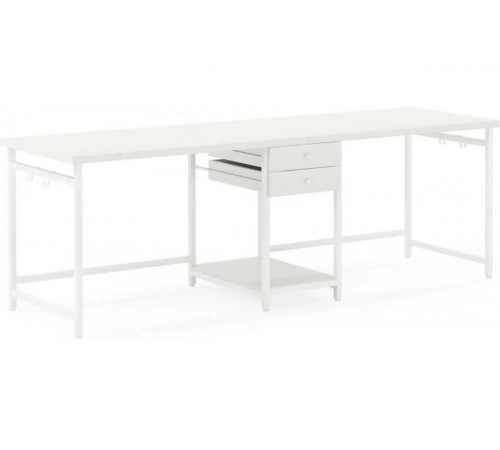 Стол двойной с ящиками – 200×60×75 см.