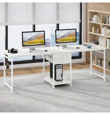 Стіл подвійний з ящиками