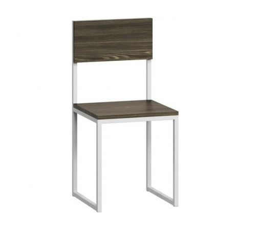 Стул обеденный «Бервин» — лофт, металл/ДСП