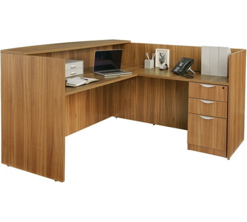 L‑образная стойка для приема гостей