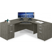 Сучасний кутовий L-подібний стіл