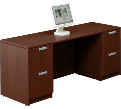 Стол Credenza – современный письменный стол с двойной подставкой (MSMLOFT)