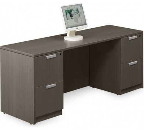 Стол Credenza – современный письменный стол с двойной подставкой (MSMLOFT)