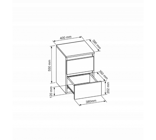 Тумба прикроватная