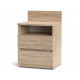 Прикроватная тумба с 2 ящиками