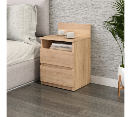 Прикроватная тумба с 2 ящиками