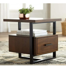 Тумба ночная металлическая 500х500х400 мм.