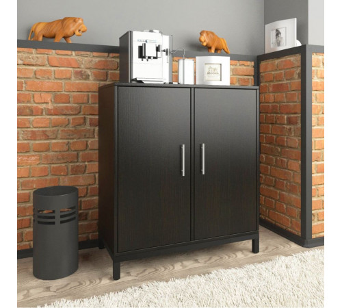 Тумба офісна L-800 MSMLOFT — 90×80×40, двухдверна