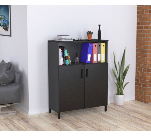 Тумба офісна LTO-900-1200 (антрацит) — MSMLOFT