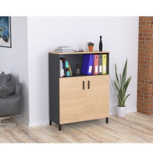 Тумба офісна LTO-900-1200 антрацит, MSMLOFT