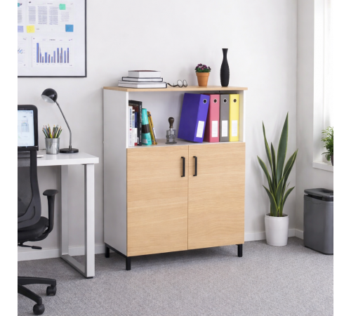 Тумба офисная LTO-900-1200 (белая) — MSMLOFT.