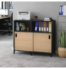 Тумба офісна з розсувними дверима LS-1200