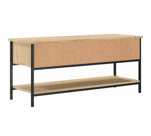 Тумба под телевизор – дуб Сонома (100×35×45 см)